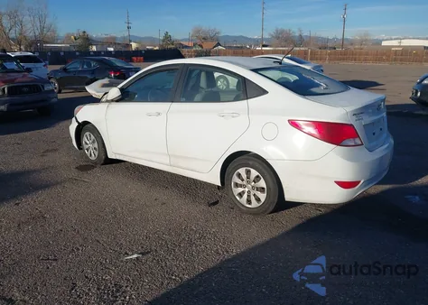 2017 Hyundai Accent Se z USA, uszkodzony, nr VIN KMHCT4AEXHU202317